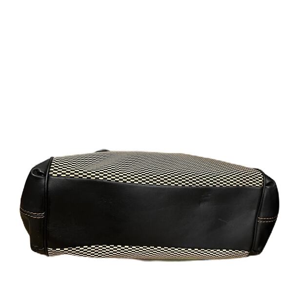 Like new COACH Lexy Legacy Jacquard Shoulder Bag in Black Smoke MSRP $378 - Picture 6 of 13